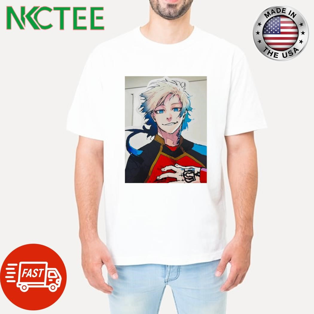 Michael Kaiser paint shirt