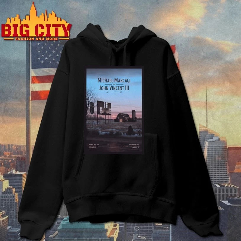 Michael Marcagi And John Vincent Cleveland OH 12-19 12-20-2025 Poster shirt