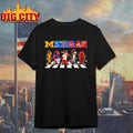 Michigan Sports Team Abbey Road Signatures Mascot Shirt