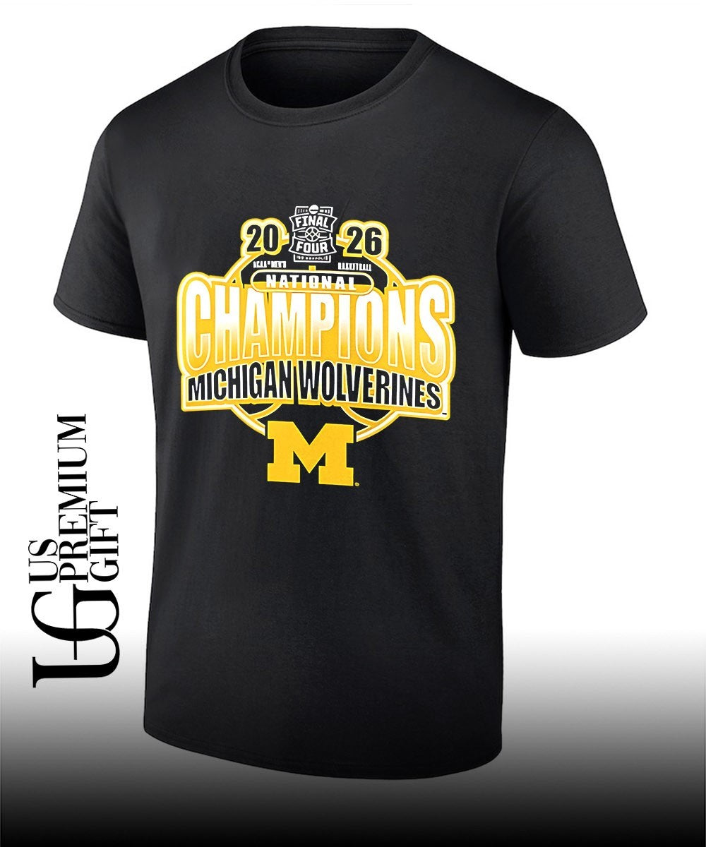 Michigan Wolverines 2026 Men’s Basketball National Champions shirt