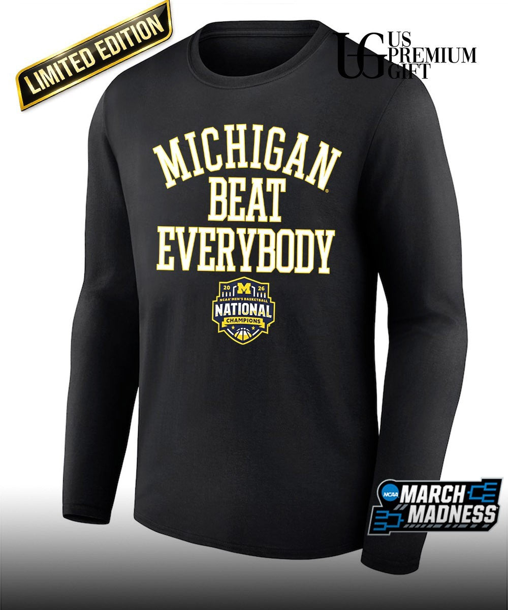Michigan Wolverines 2026 NCAA Men’s Basketball National Champions classic shirt