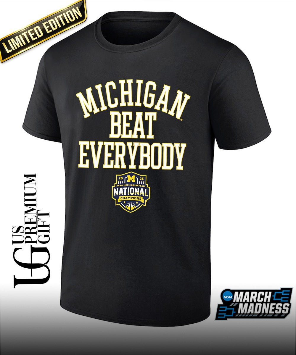Michigan Wolverines 2026 NCAA Men’s Basketball National Champions classic shirt