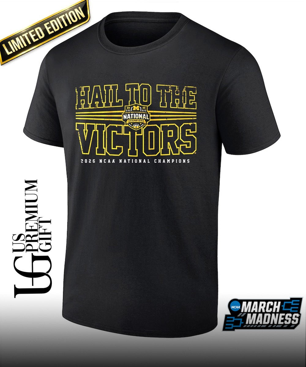 Michigan Wolverines 2026 NCAA Men’s Basketball National Champions logo shirt