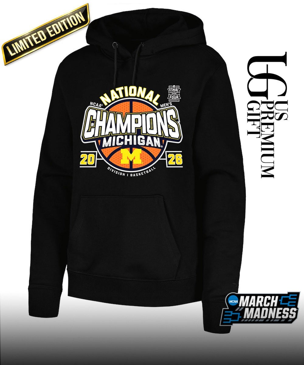 Michigan Wolverines 2026 NCAA Men’s basketball National Champions T-shirt