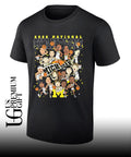 Michigan Wolverines Men’s Basketball 2026 National Championship Team caricature shirt