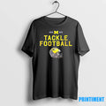 Michigan Wolverines Tackle Football Helmets Tshirts Sweater