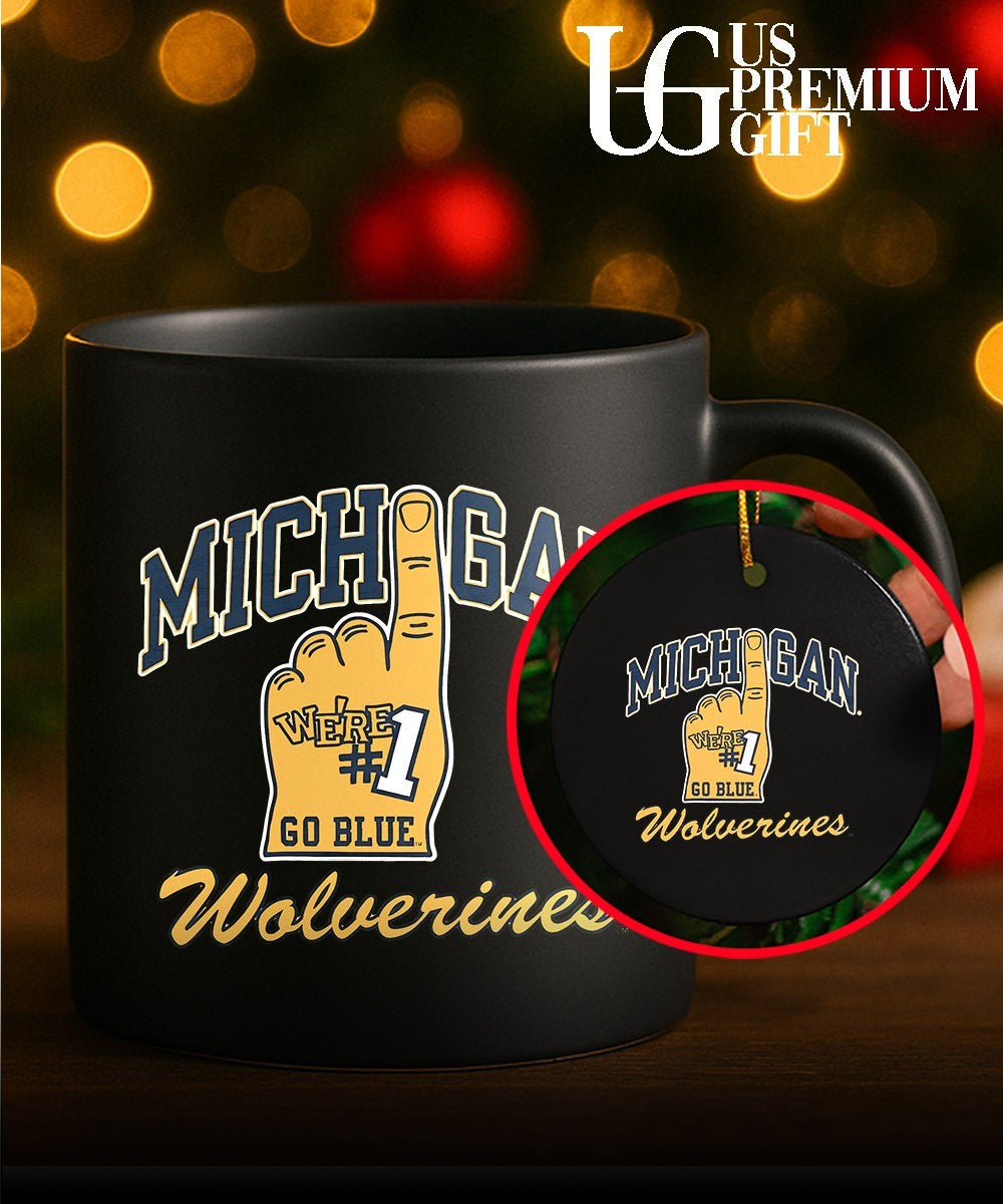 Michigan Wolverines number one hand shirt