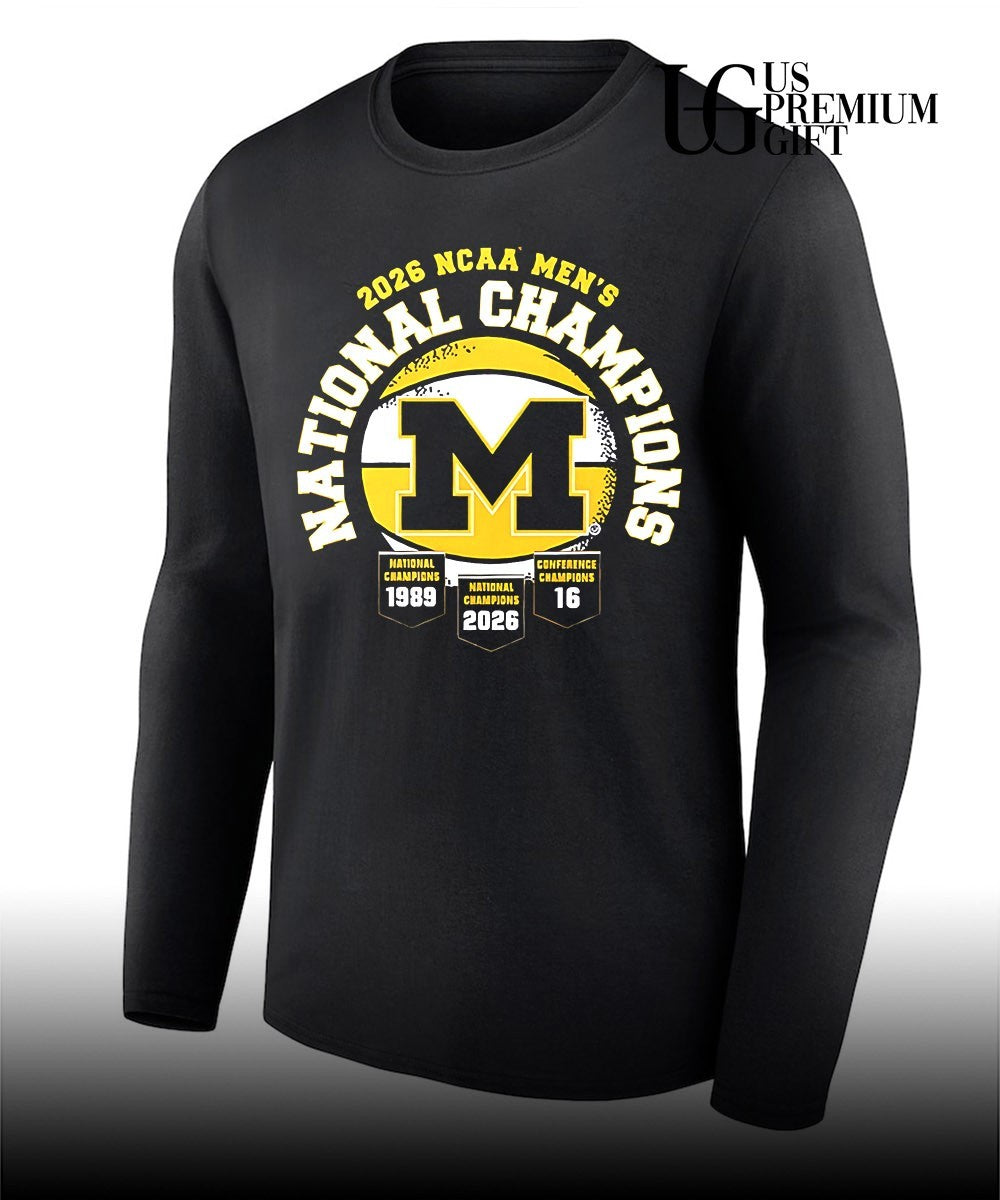Michigan basketball shock the world boys Go Blue shirt