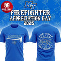 Middle Tennessee Blue Raiders Firefighter Appreciation 2025 Two Sided Shirt