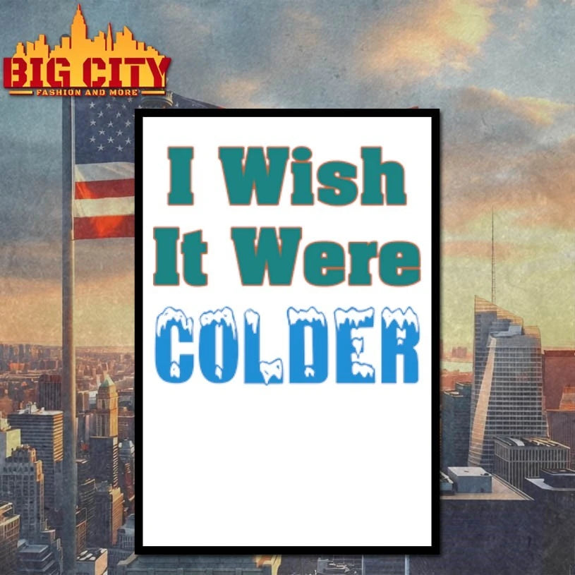Official Mike McDaniel I Wish It Were Colder shirt