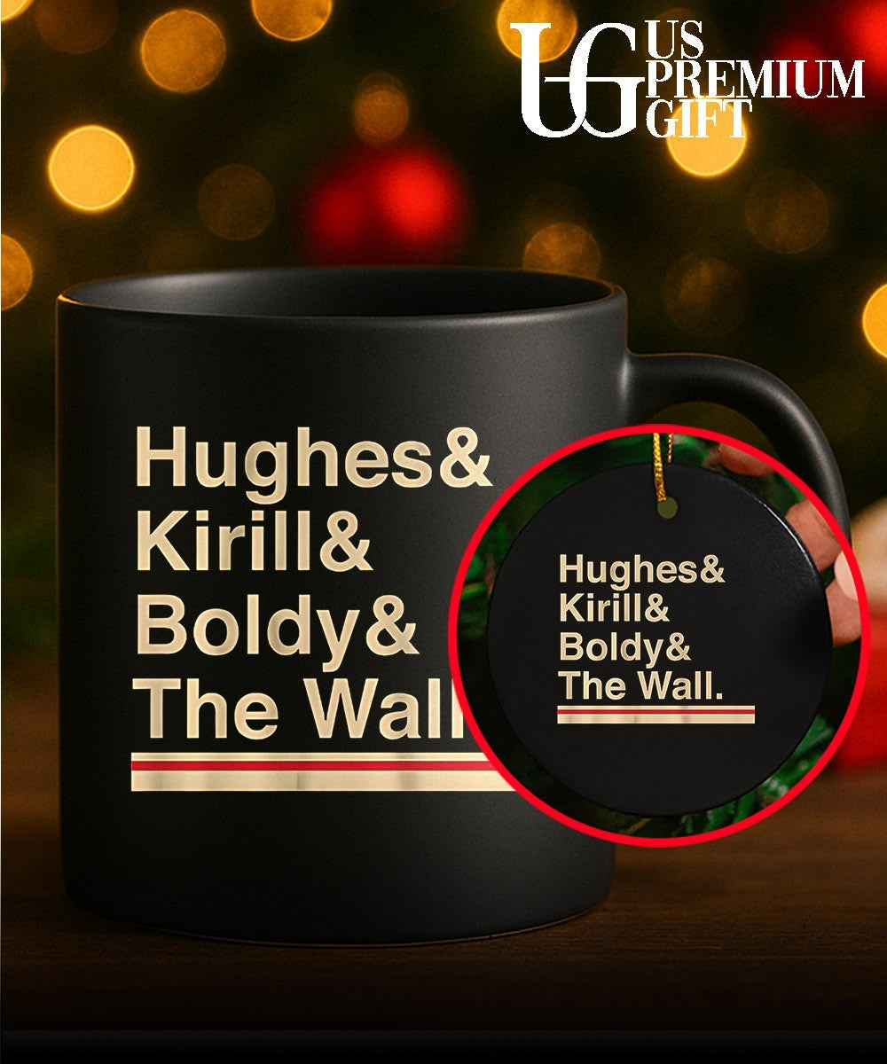 Minnesota Hockey Ampersand Hughes & Kirill & Boldy & The Wall hsirt