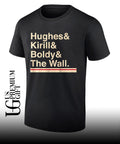 Minnesota Hockey Ampersand Hughes & Kirill & Boldy & The Wall hsirt