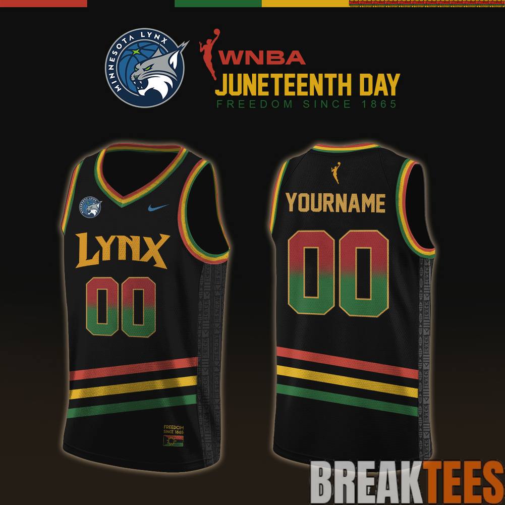 Minnesota Lynx 2026 WNBA x Juneteenth Day Basketball Jersey