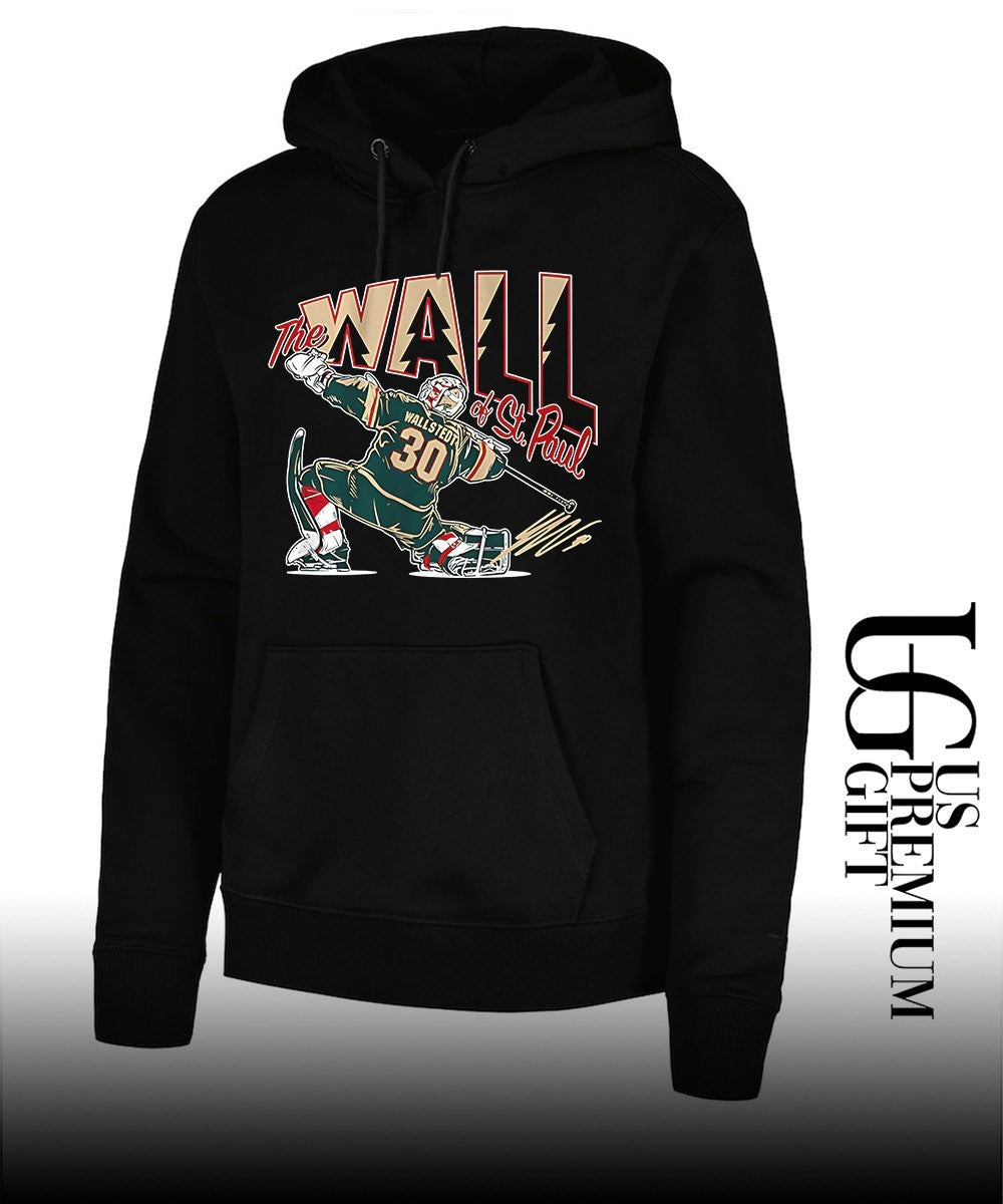 Minnesota Wild Jesper Wallstedt the Wall Of St. Paul Remix T-shirt