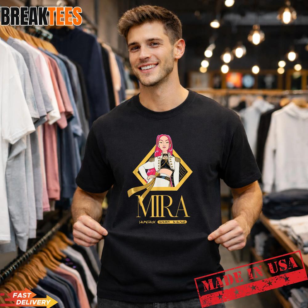Mira Golden Huntrix T-Shirt – Oscar 2026 Winner Best Original Song Merch