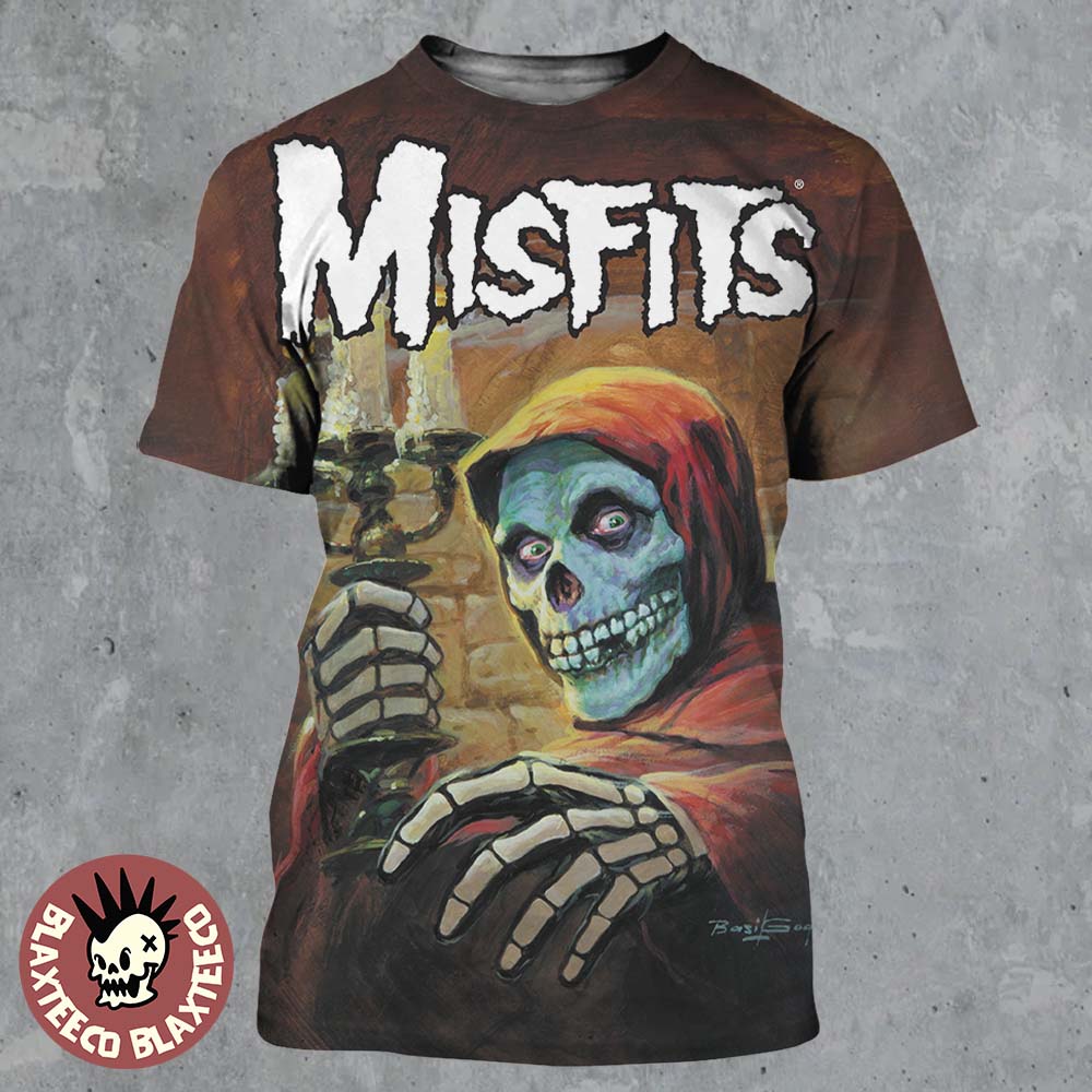 Misfits Halloween Edition 2025 Exclusive American Psycho Poster Art All Over Print Shirt