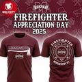 Mississippi State Bulldogs Firefighter Appreciation 2025 NCAA Gameday Two Sided Shirt