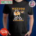 Missouri Football Beau Pribula Retro Baller logo pixel shirt