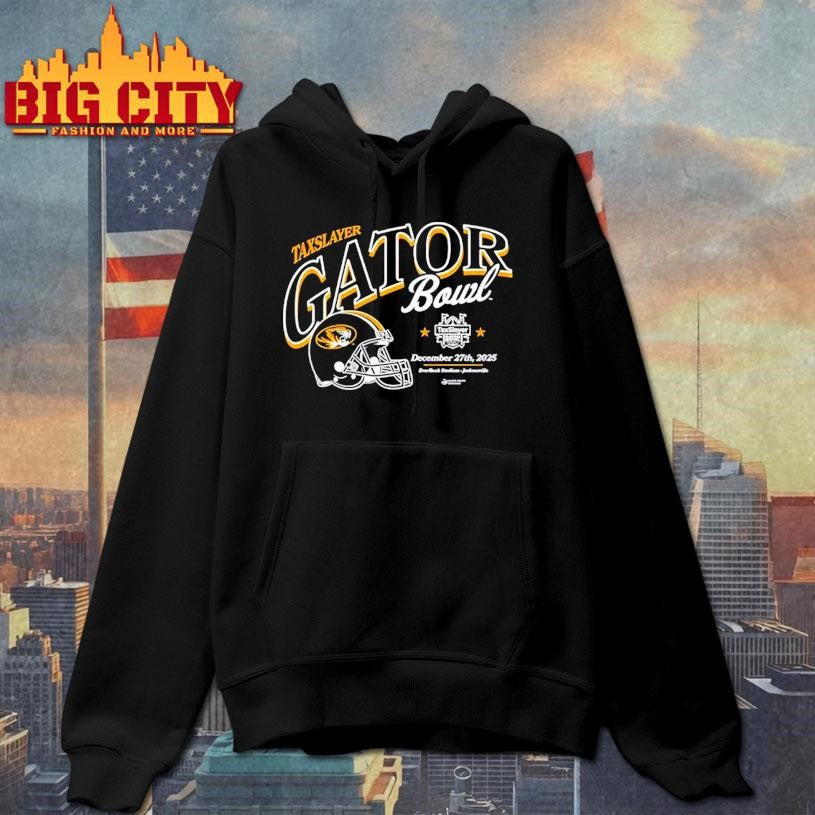 Missouri Tigers 2025 Taxslayer Gator Bowl helmet Shirt