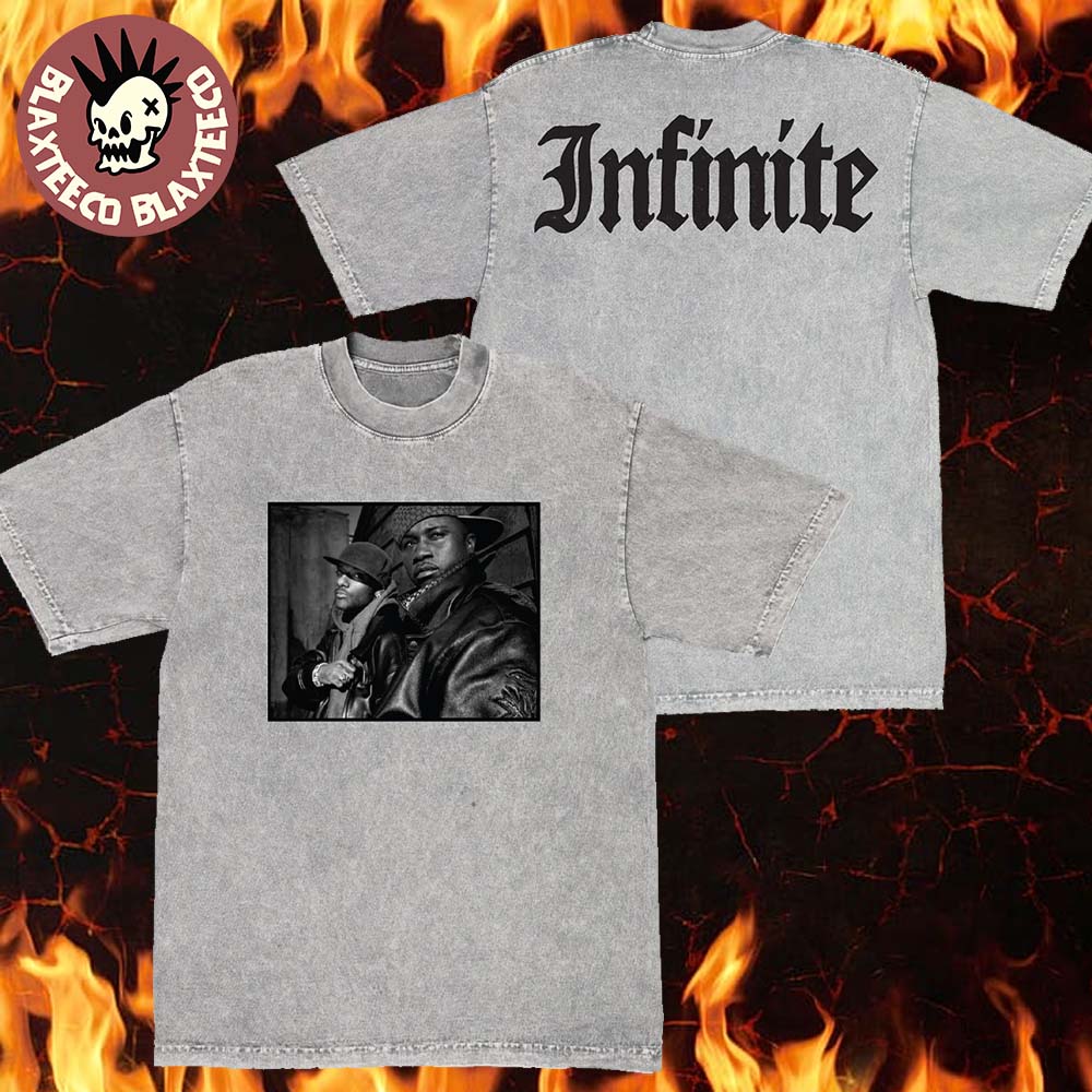 Mobb Deep Infinite X Jonathan Mannion Merch Washed T-Shirt