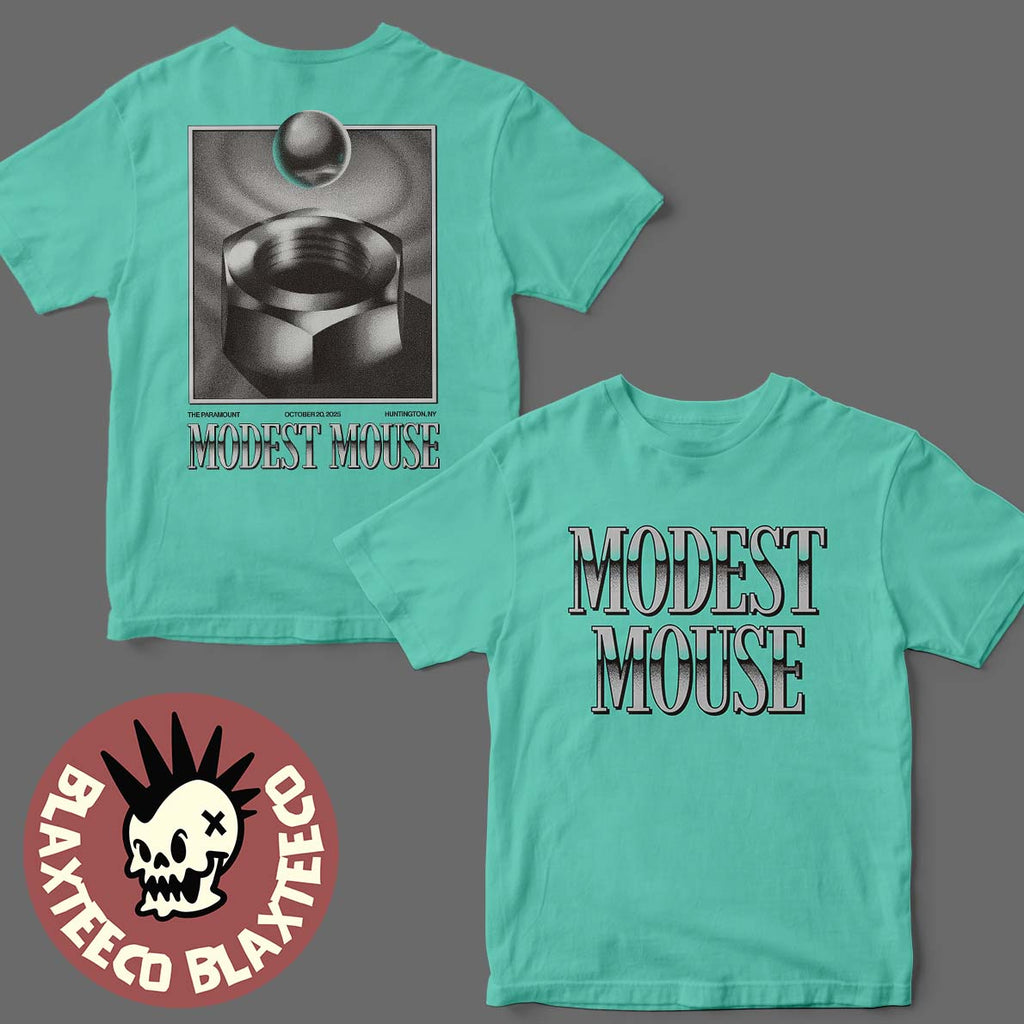 Modest Mouse Huntington New York 2025 Poster At The Paramount On October 20 2025 Two Sided T-Shirt