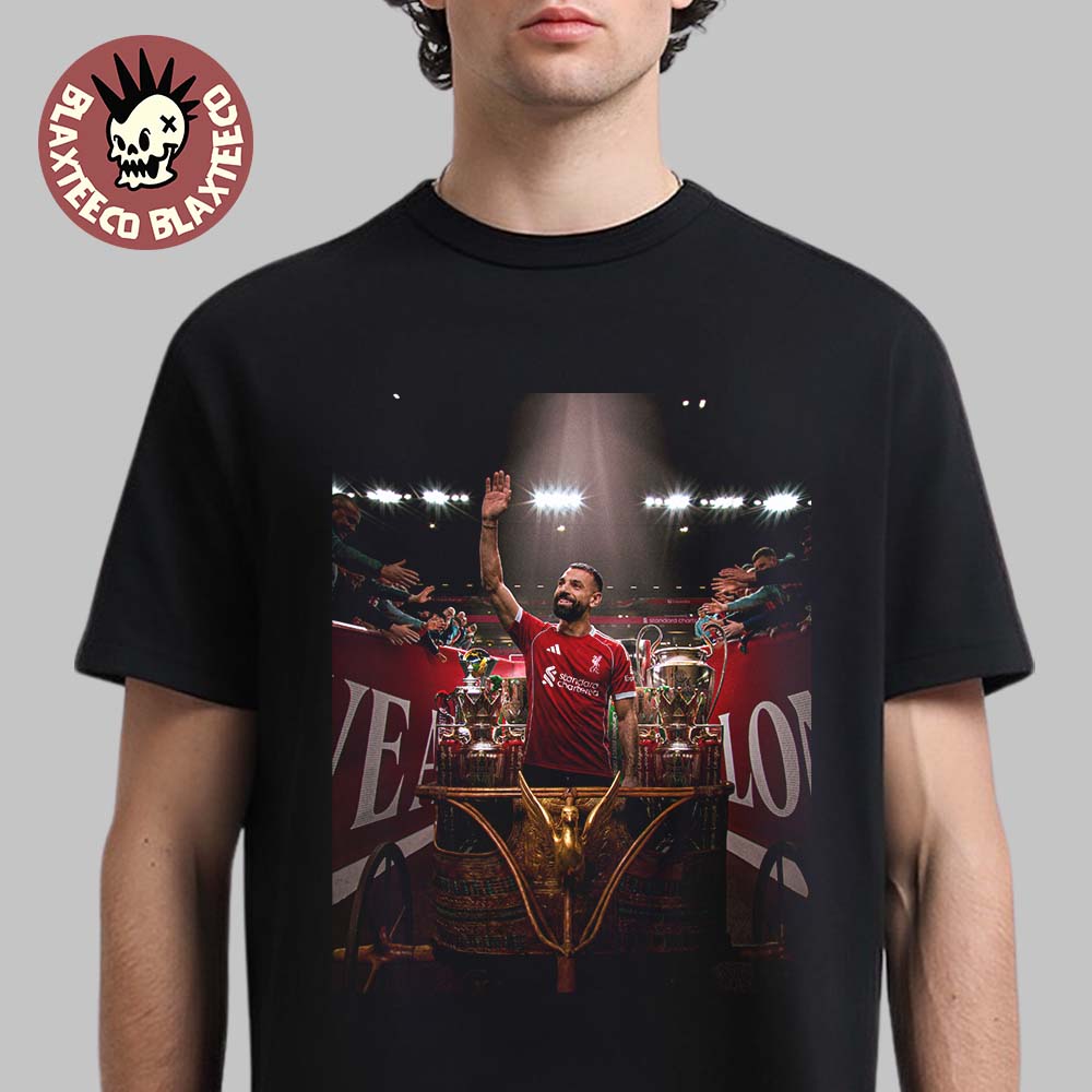 Mohamed Salah The Egyptian King Says Farewell Leaving Liverpool After 9 Seasons T-Shirt