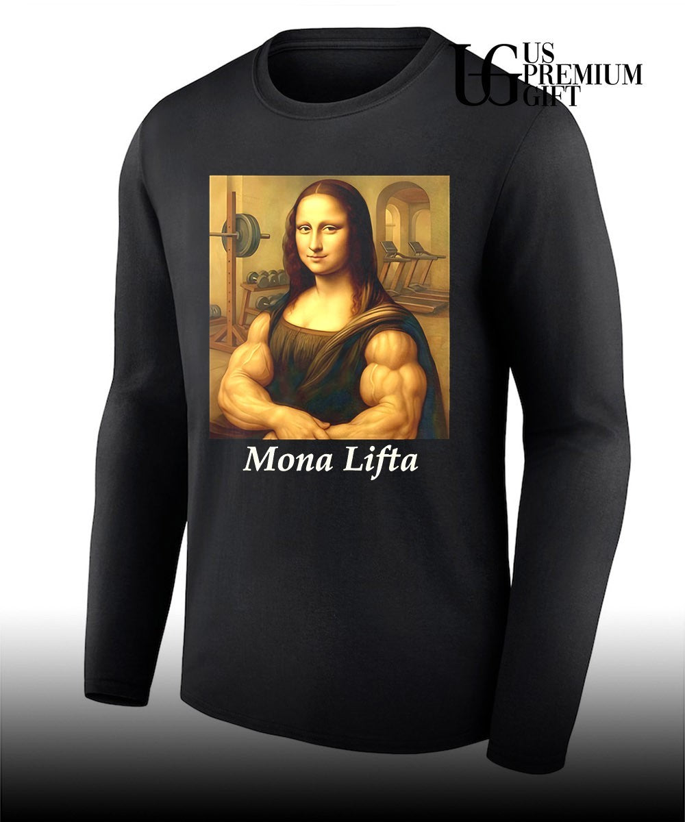 Mona Lifta Mona Lisa meme shirt