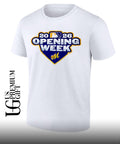 Montgomery Biscuits 2026 MLB Opening week logo shirt