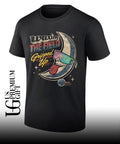Moon waxing the field gripped up vintage T-shirt