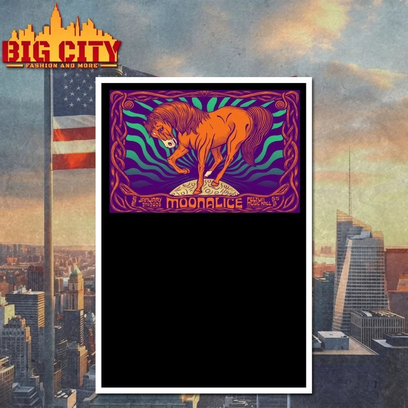 Moonalice Felton Music Hall Felton CA Jan 2 2026 Poster shirt