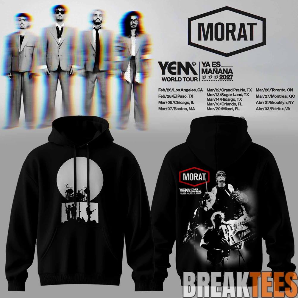 Morat YEM YA ES MANANA World Tour 2027 Hoodie