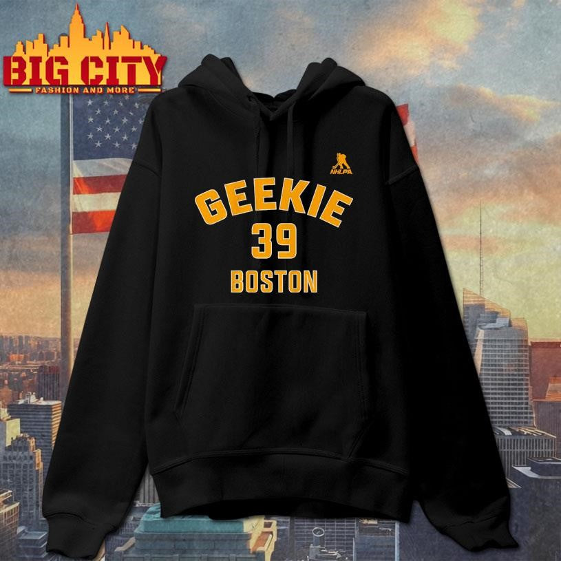 Morgan Geekie #39 Boston Name &amp; Number Shirt