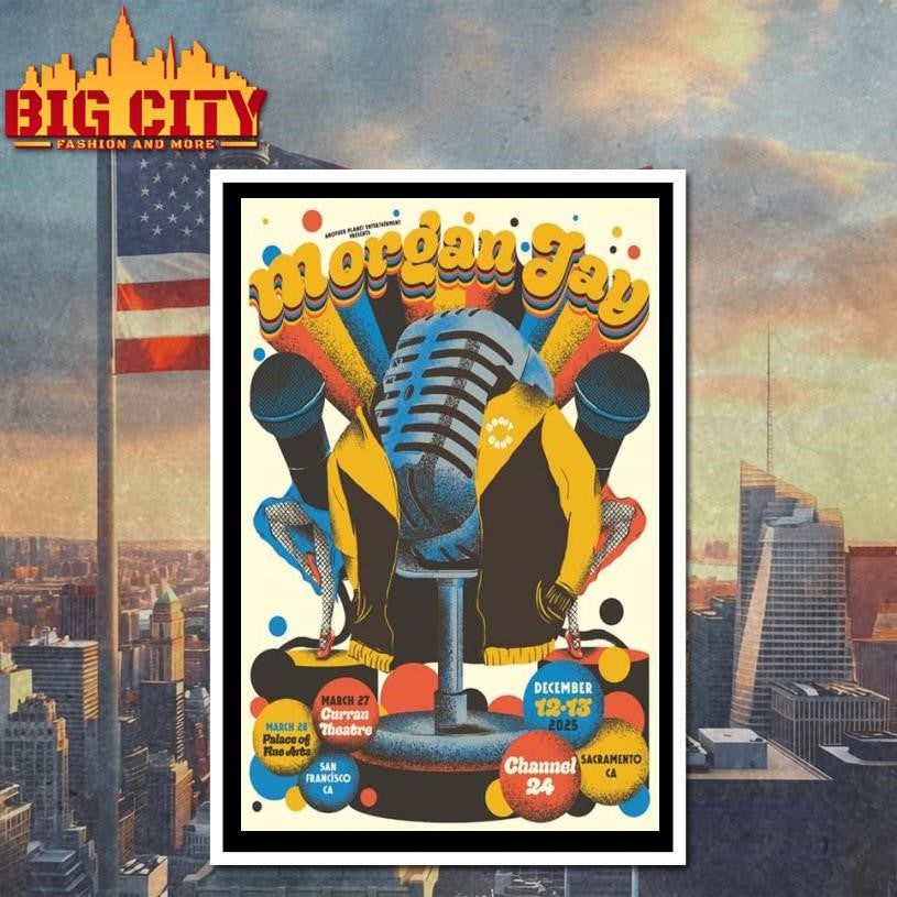 Morgan Jay Channel 24 Sacramento California Dec 12 13 2025 Poster Shirt