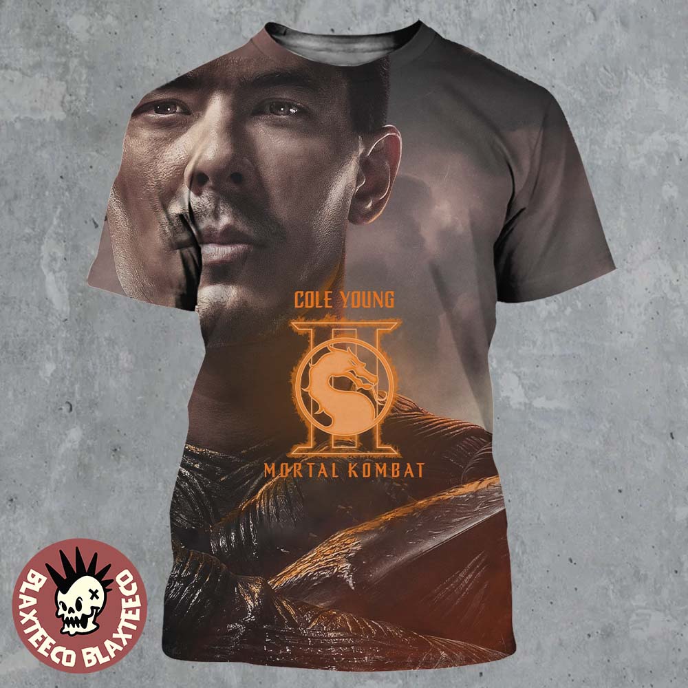 Mortal Kombat II Movie Exclusive Cole Young Character Poster All Over Print Shirt