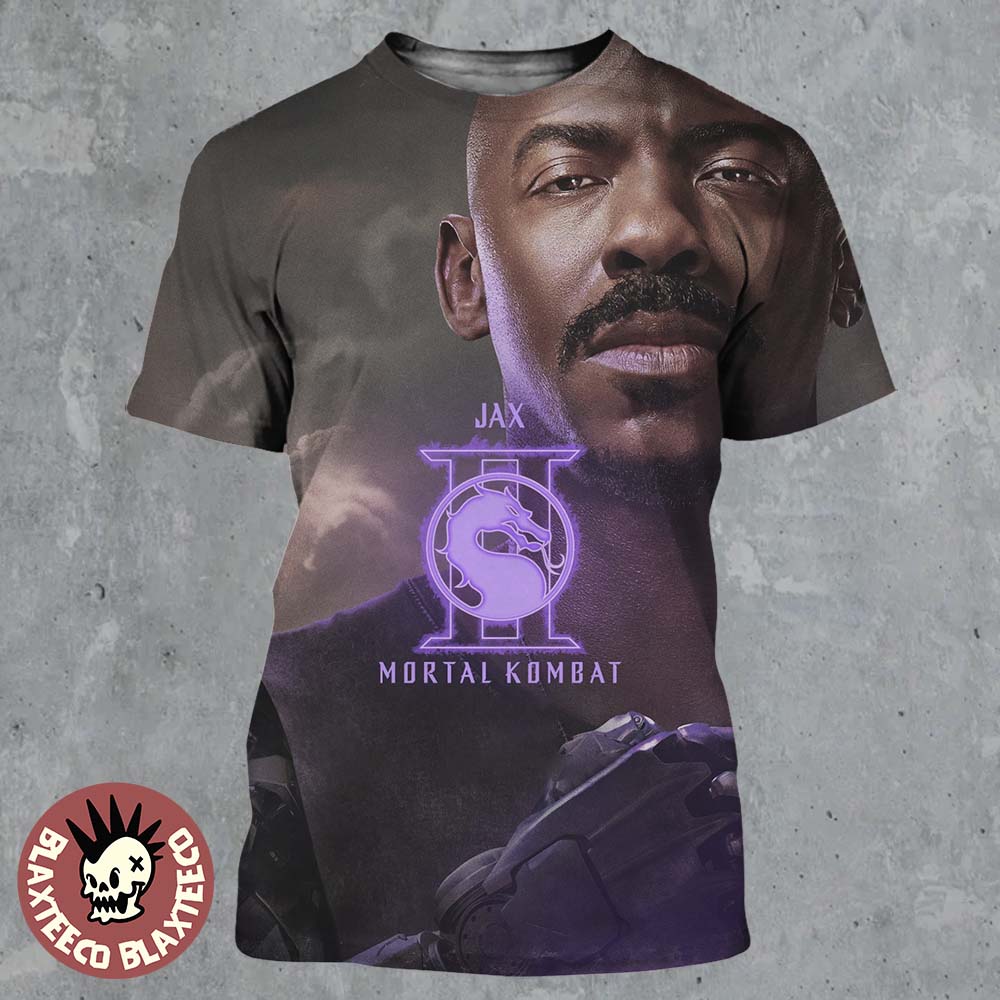 Mortal Kombat II Movie Exclusive Jax Character Poster All Over Print Shirt