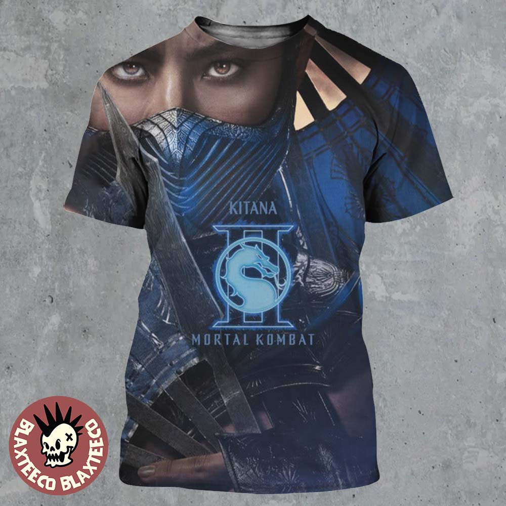 Mortal Kombat II Movie Exclusive Kitana Character Poster All Over Print Shirt