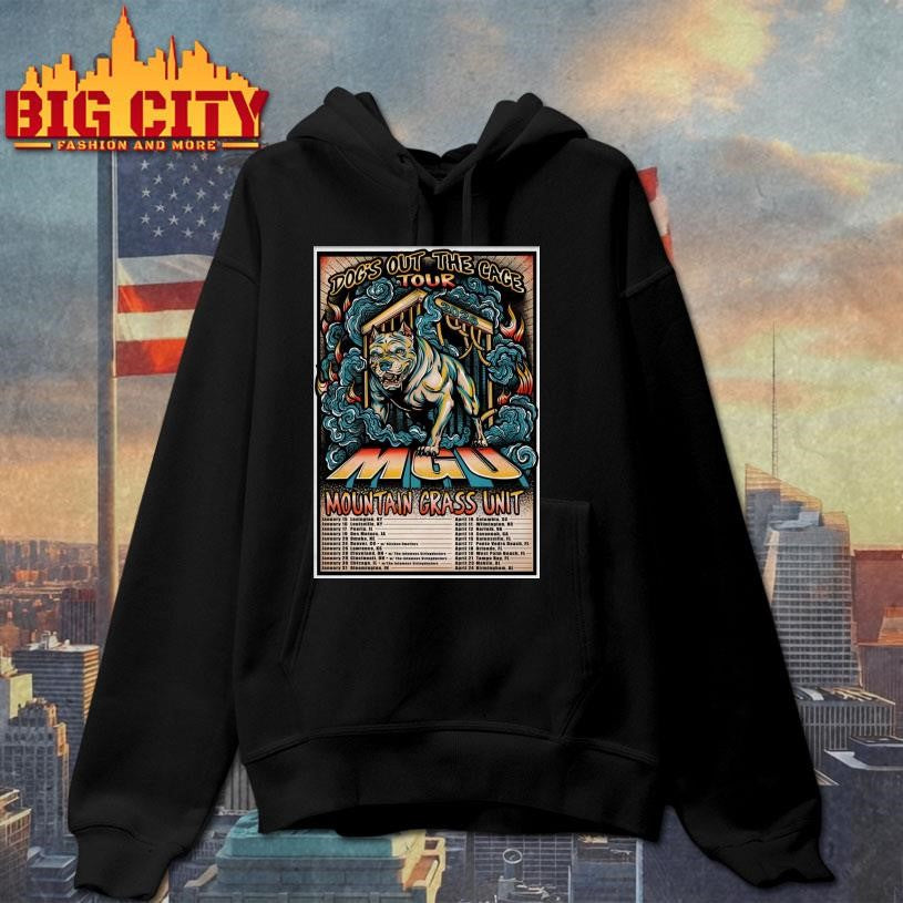 Mountain Grass Unit Tour Dog’s Out The Cage 2026 Poster Shirt