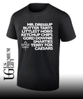 Mr Dressup Butter Tarts Littlest Hobo Ketchup Chips Gord Downie shirt