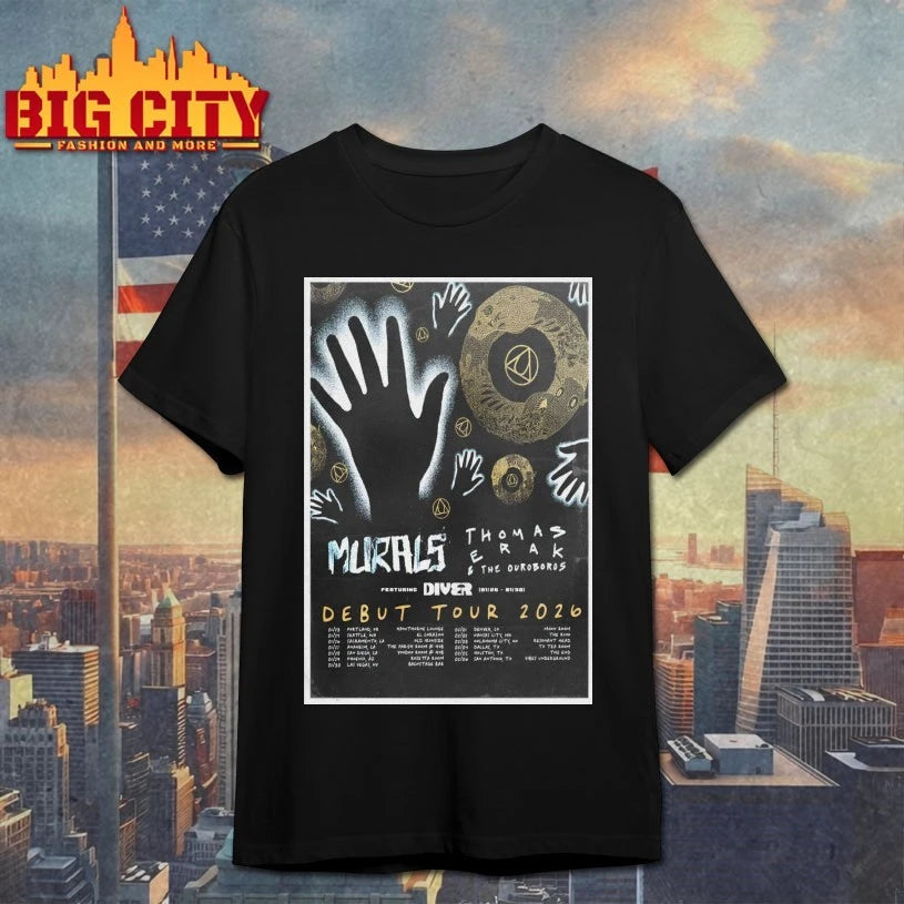 Murals Debut Tour 26 Poster shirt