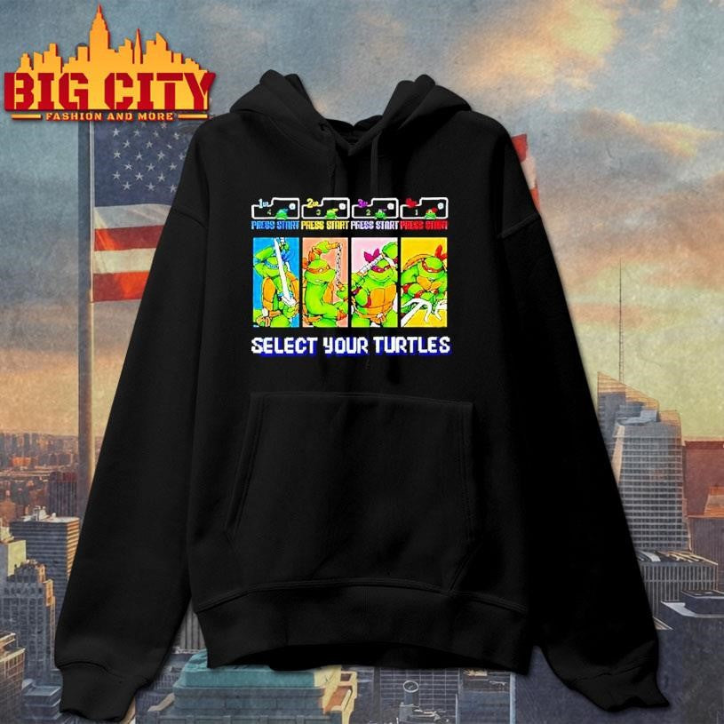 Mutant Ninja Turtles Select Your Turtles Graphic Shirt