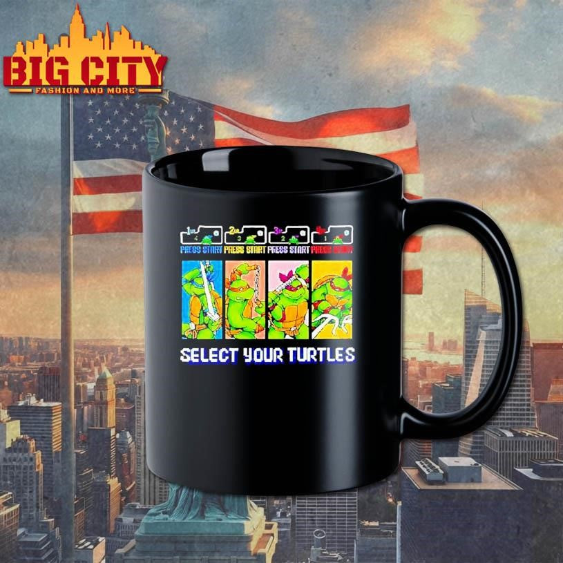 Mutant Ninja Turtles Select Your Turtles Graphic Shirt