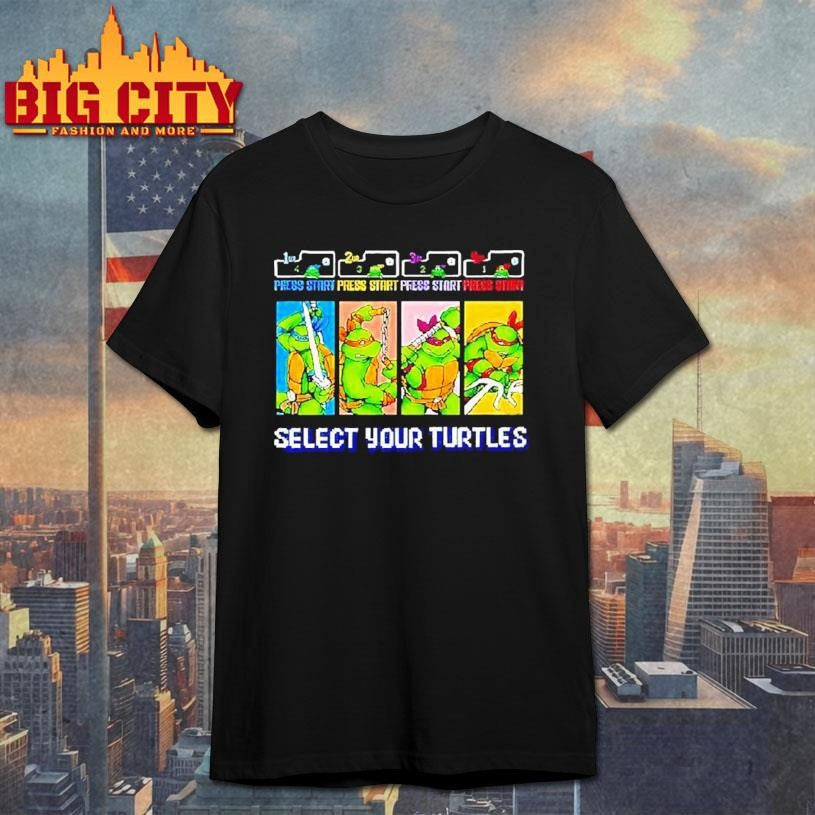 Mutant Ninja Turtles Select Your Turtles Graphic Shirt