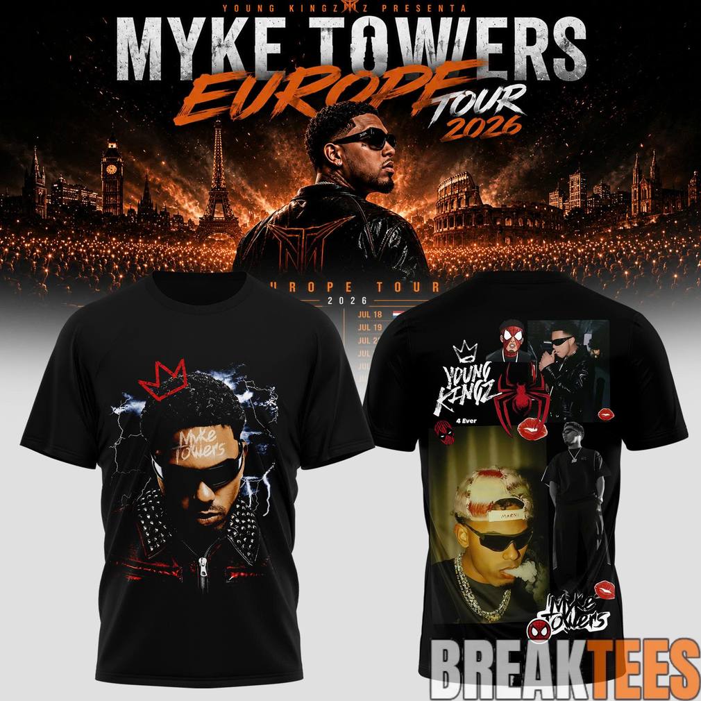 Myke Towers Young Kingz Web Shirt