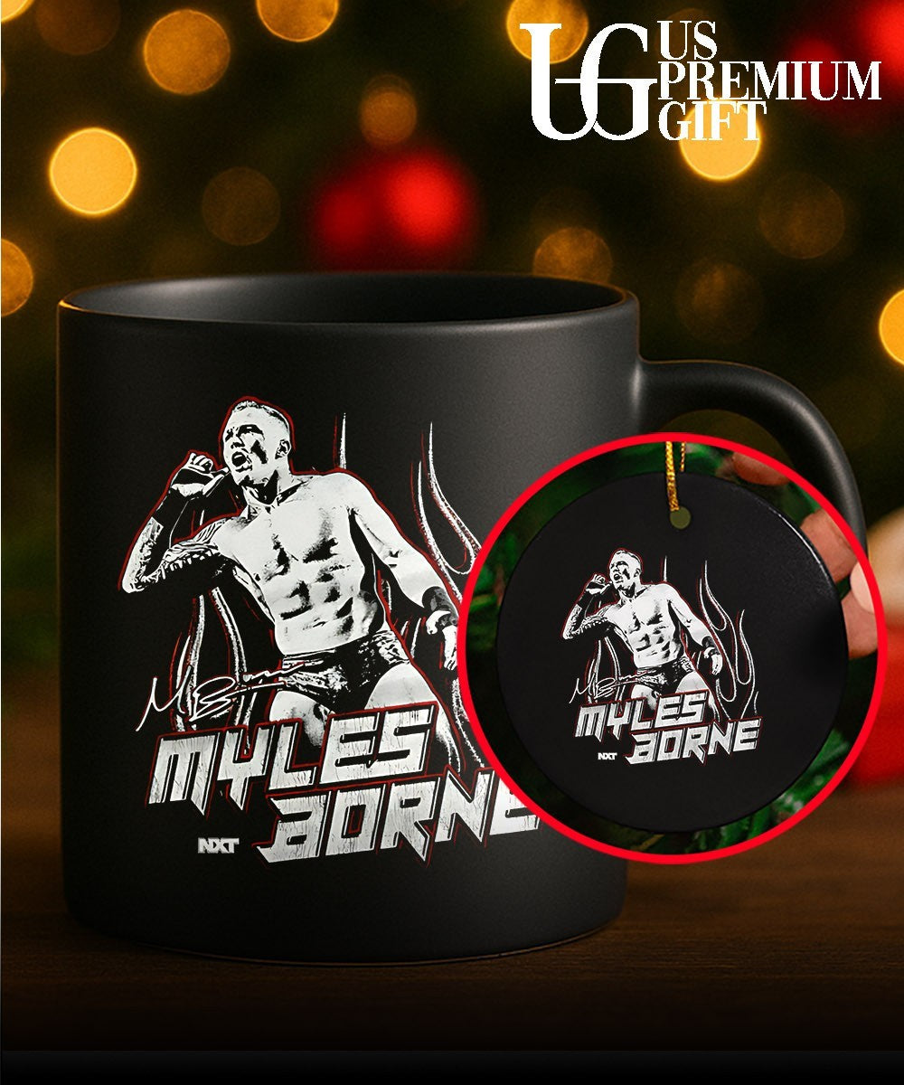 Myles Borne NXT wrestler grunge shirt
