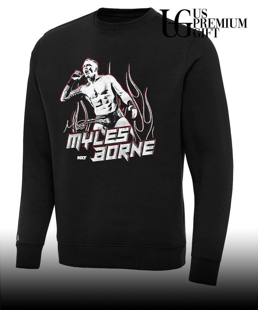 Myles Borne NXT wrestler grunge shirt