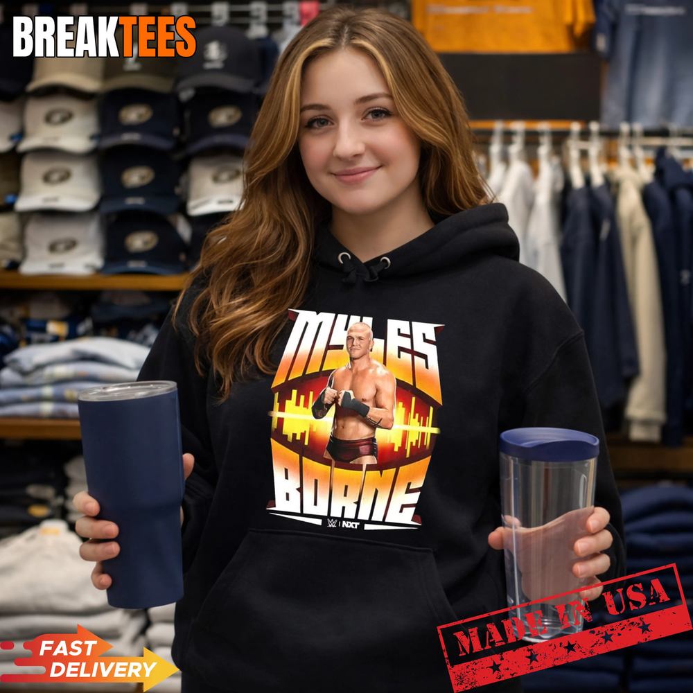 Myles Borne WWE NXT vibe waves T-shirt