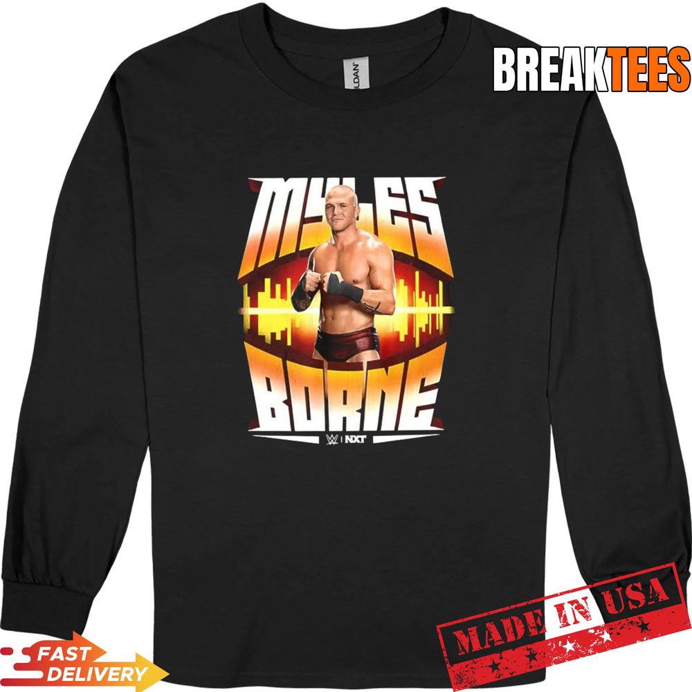 Myles Borne WWE NXT vibe waves T-shirt
