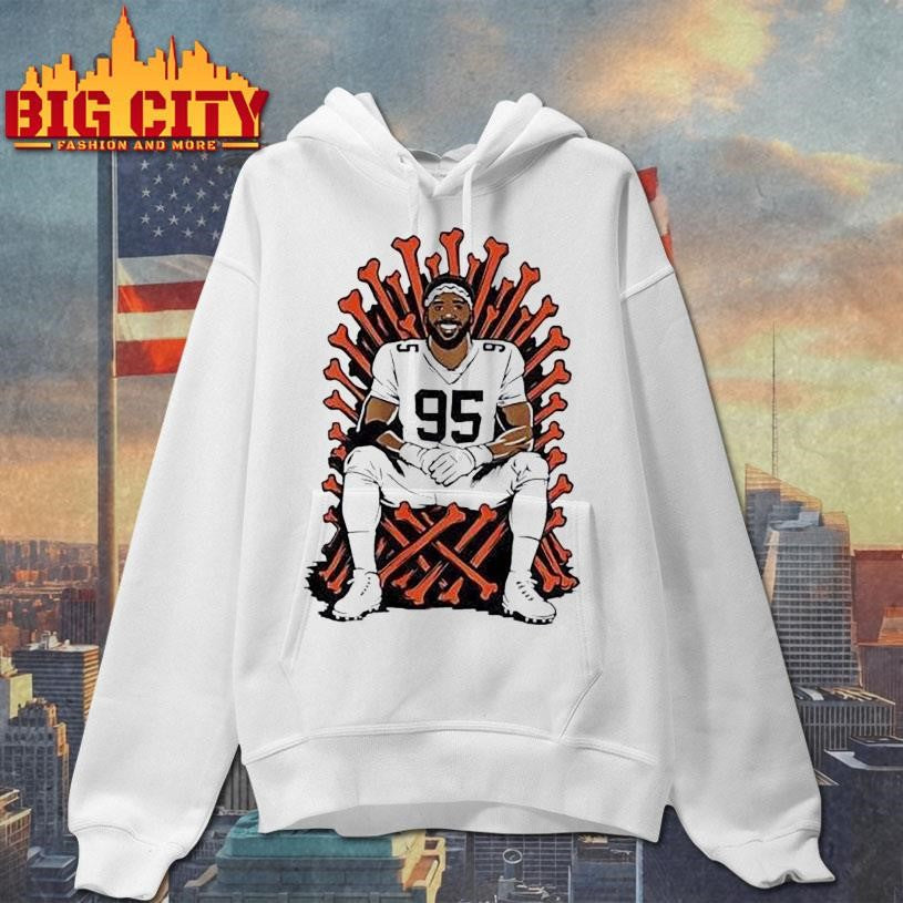 Myles Garrett Cleveland Browns Single Season Sack King Shirt