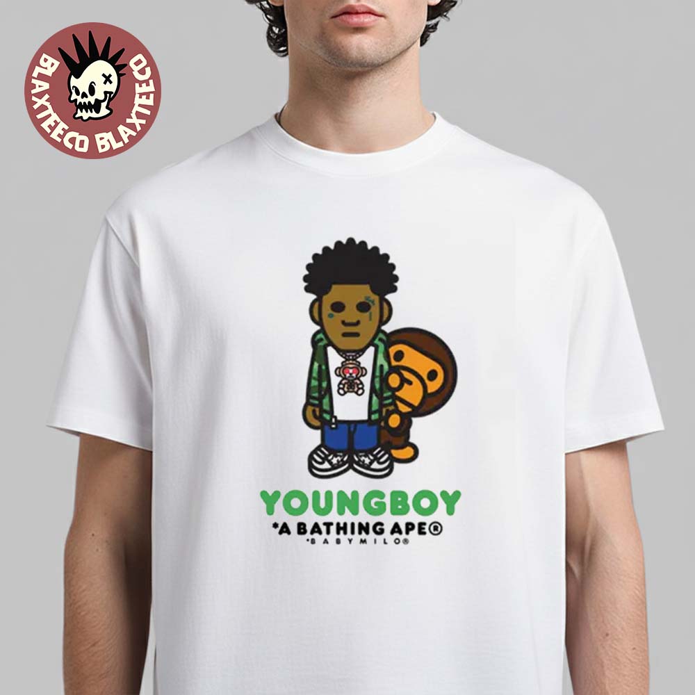 NBA Youngboy x Bape Baby Milo T-Shirt