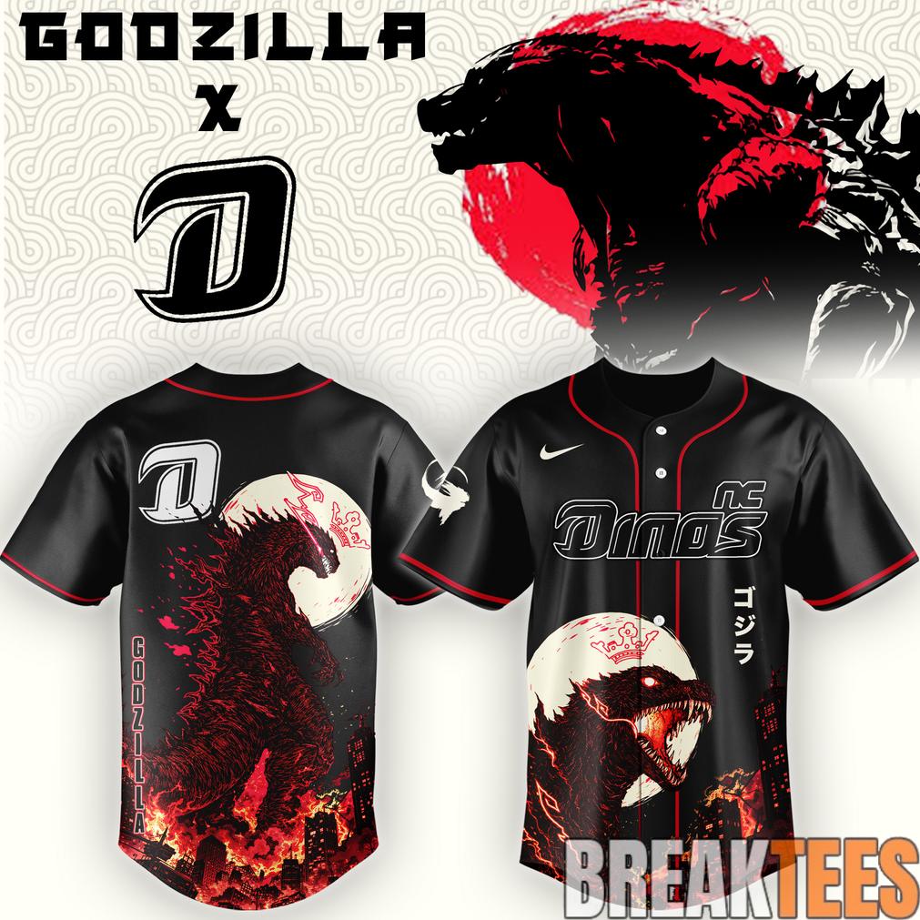 NC Dinos x Godzilla Minus Zero Baseball Jersey